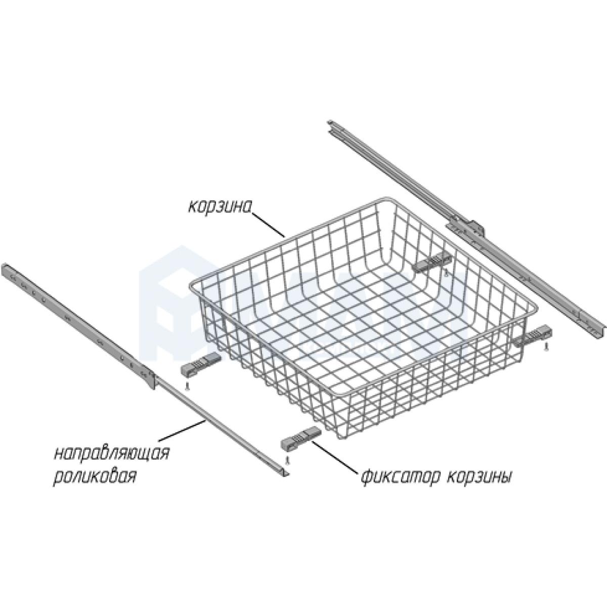 корзина для белья в шкаф купе размеры