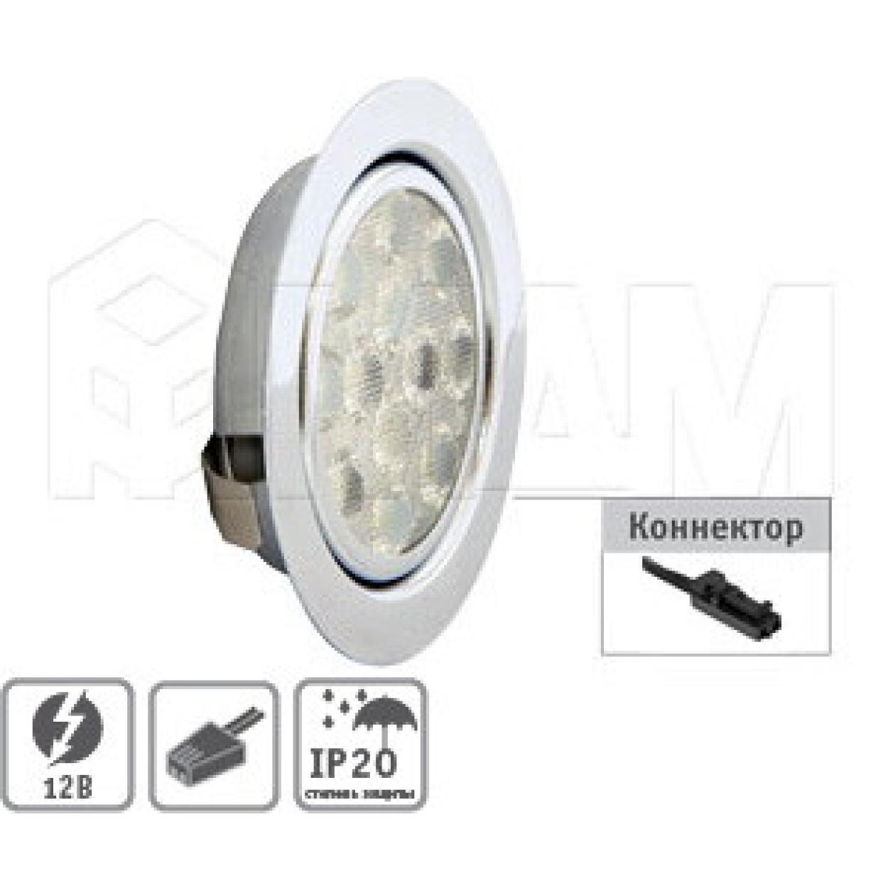 Светодиодный светильник 12 v/3w ft 9251 5050led