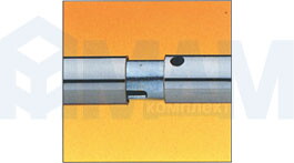 Труба круглая D25 мм, хром, L-3000