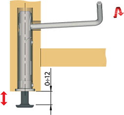 REKORD12 Сверло для установки опоры, 96 мм